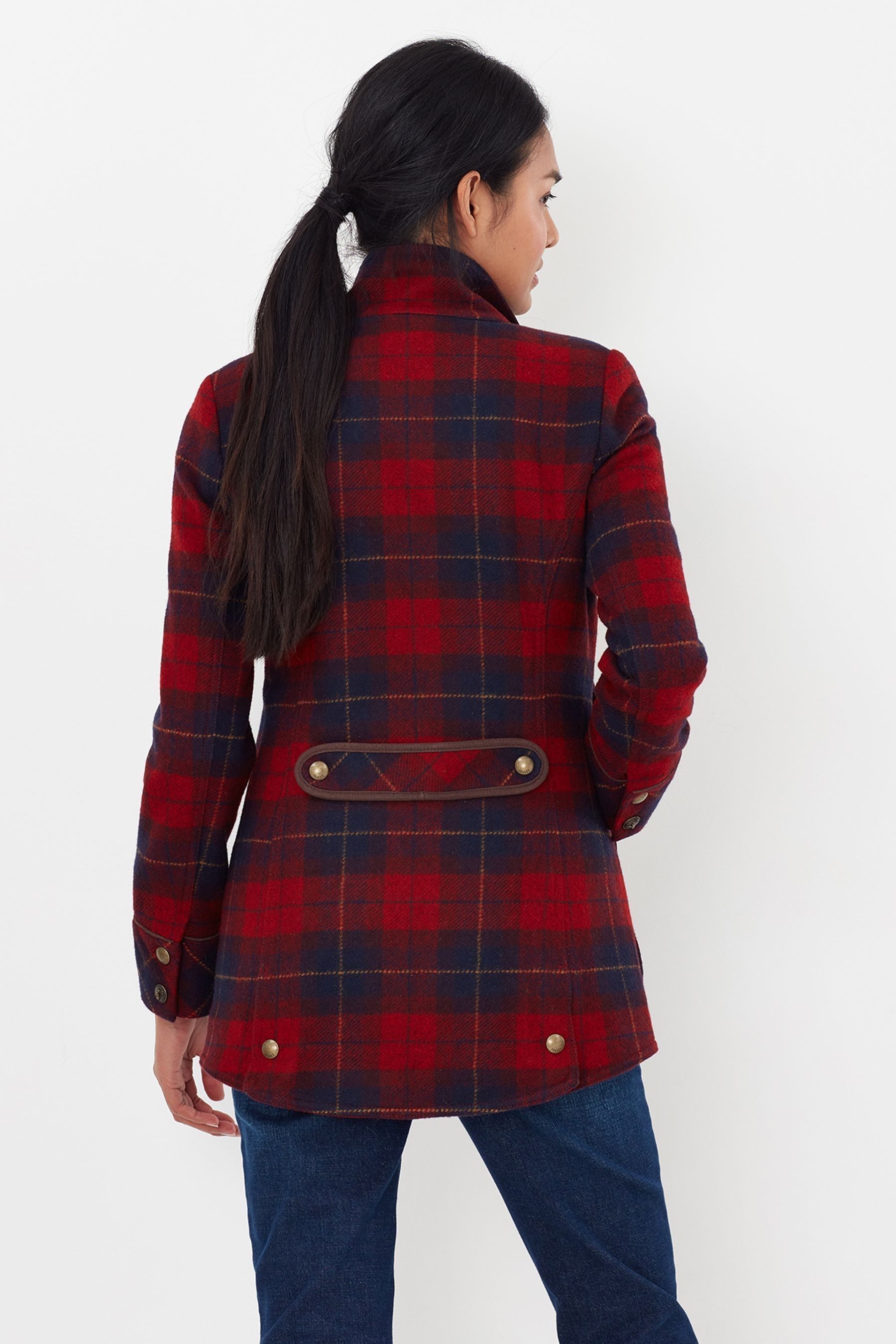 Buy Joules Red Fieldcoat Tweed Jacket from Next Austria