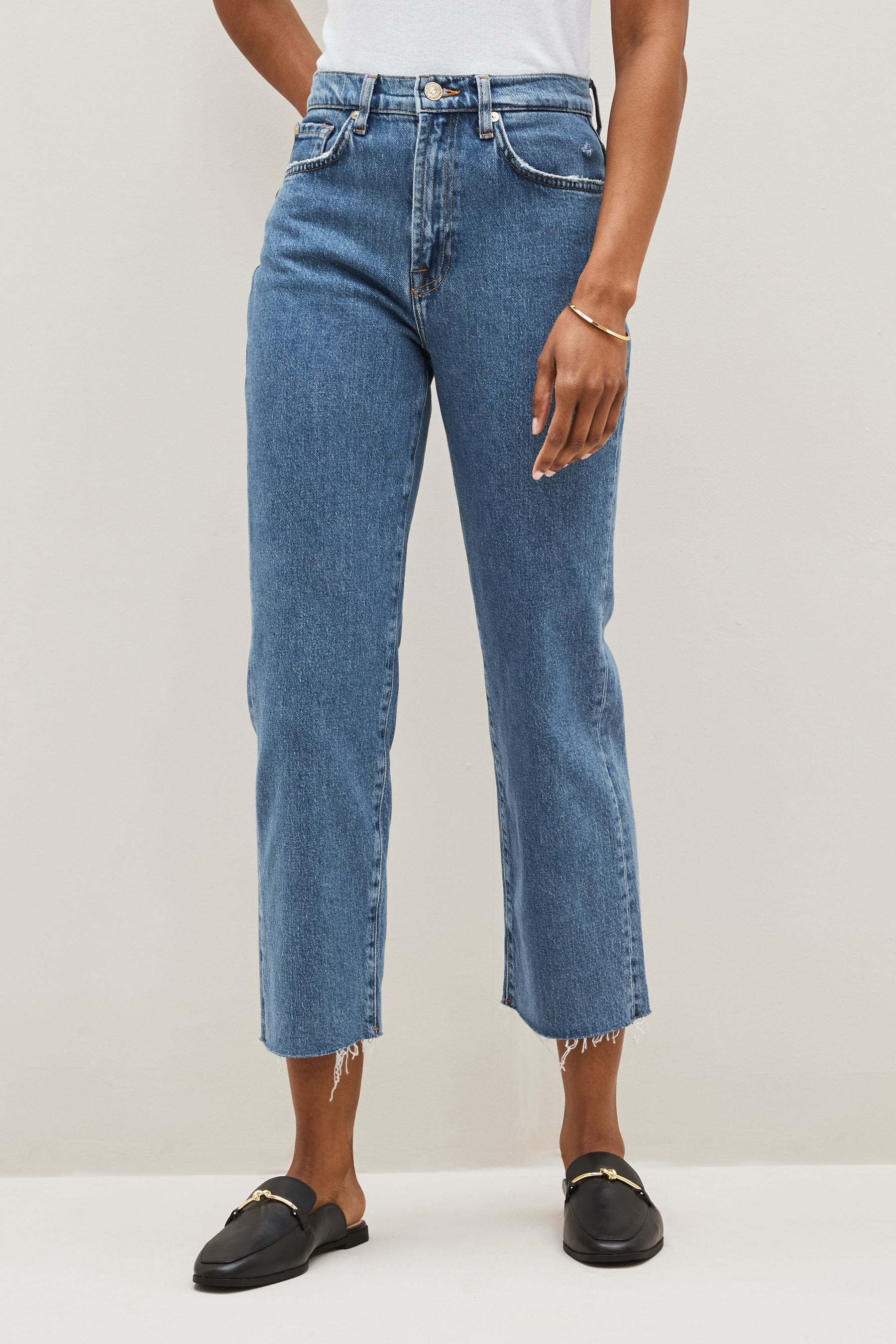 Raw cut jeans clearance
