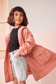 Clay Shower Resistant Rouched Sleeve Cagoule (3-16yrs) - Image 1 of 8