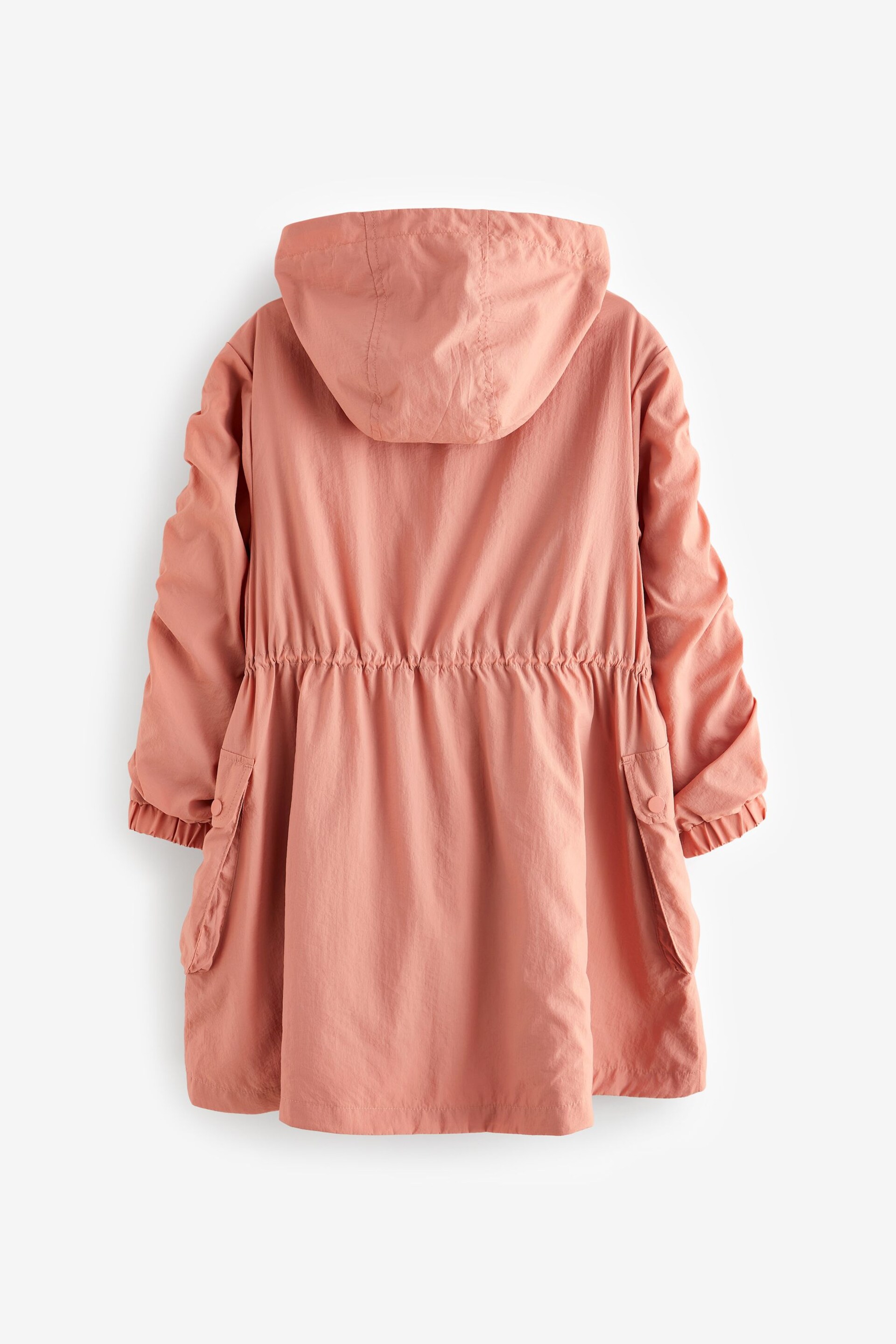 Clay Shower Resistant Rouched Sleeve Cagoule (3-16yrs) - Image 7 of 8