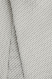 Reiss Silver Ceremony Textured Silk Blend Tie - Image 5 of 5