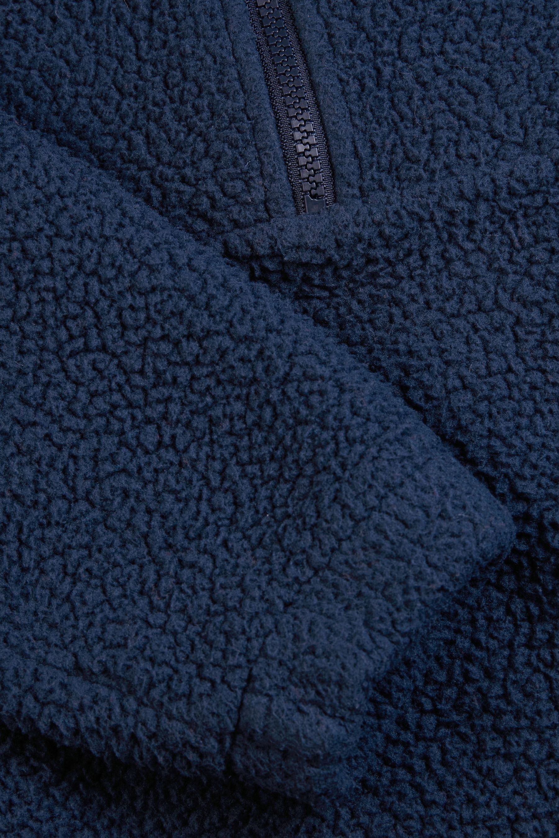 Buy Berghaus Blue Hawksker Half Zip Borg Fleece from Next Ireland