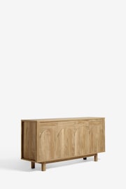 Natural Arches Mango Wood Effect Large Sideboard - Image 10 of 11