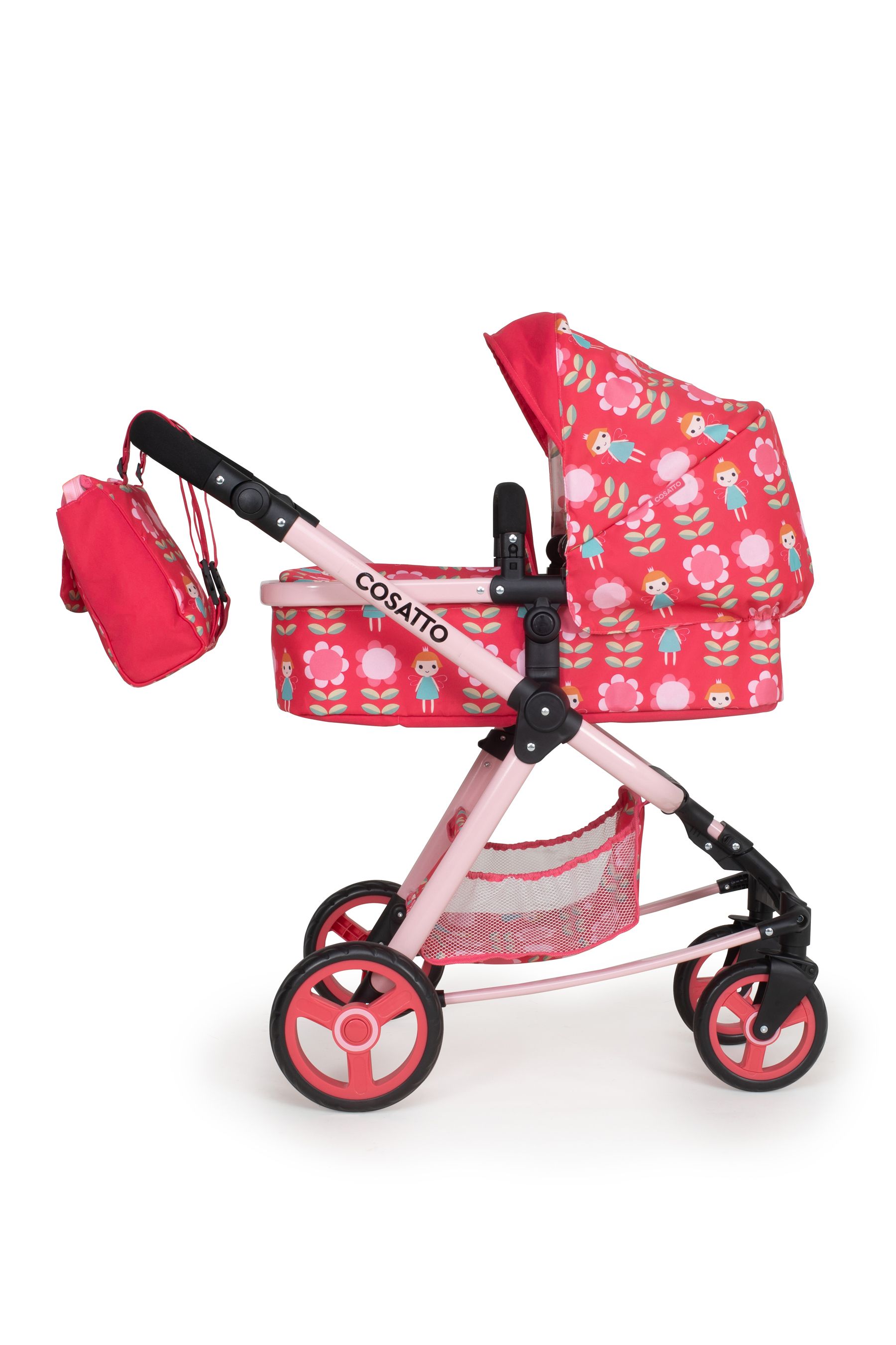 Buy Pink Cosatto Giggle Quad Fairy Garden Kids Toy Pram from the Next UK online shop