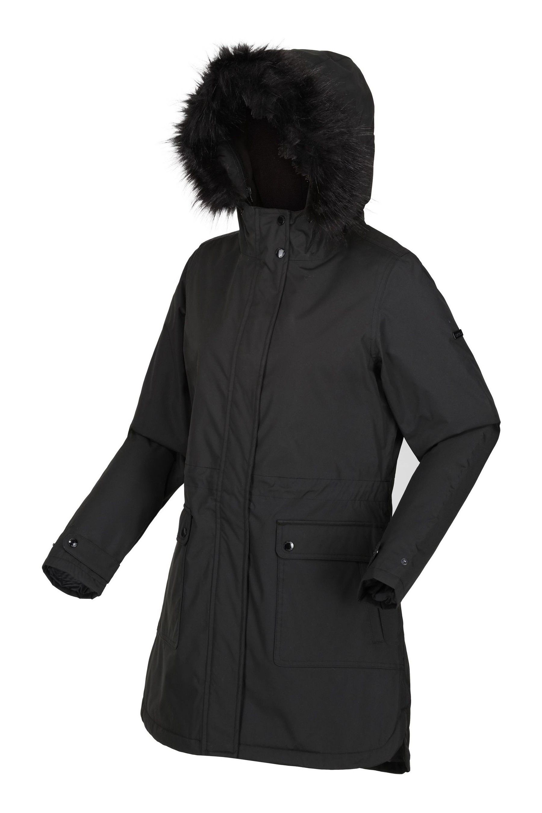 Buy Regatta Black Sabinka Longline Waterproof Insulated Thermal Jacket from the Next UK online shop