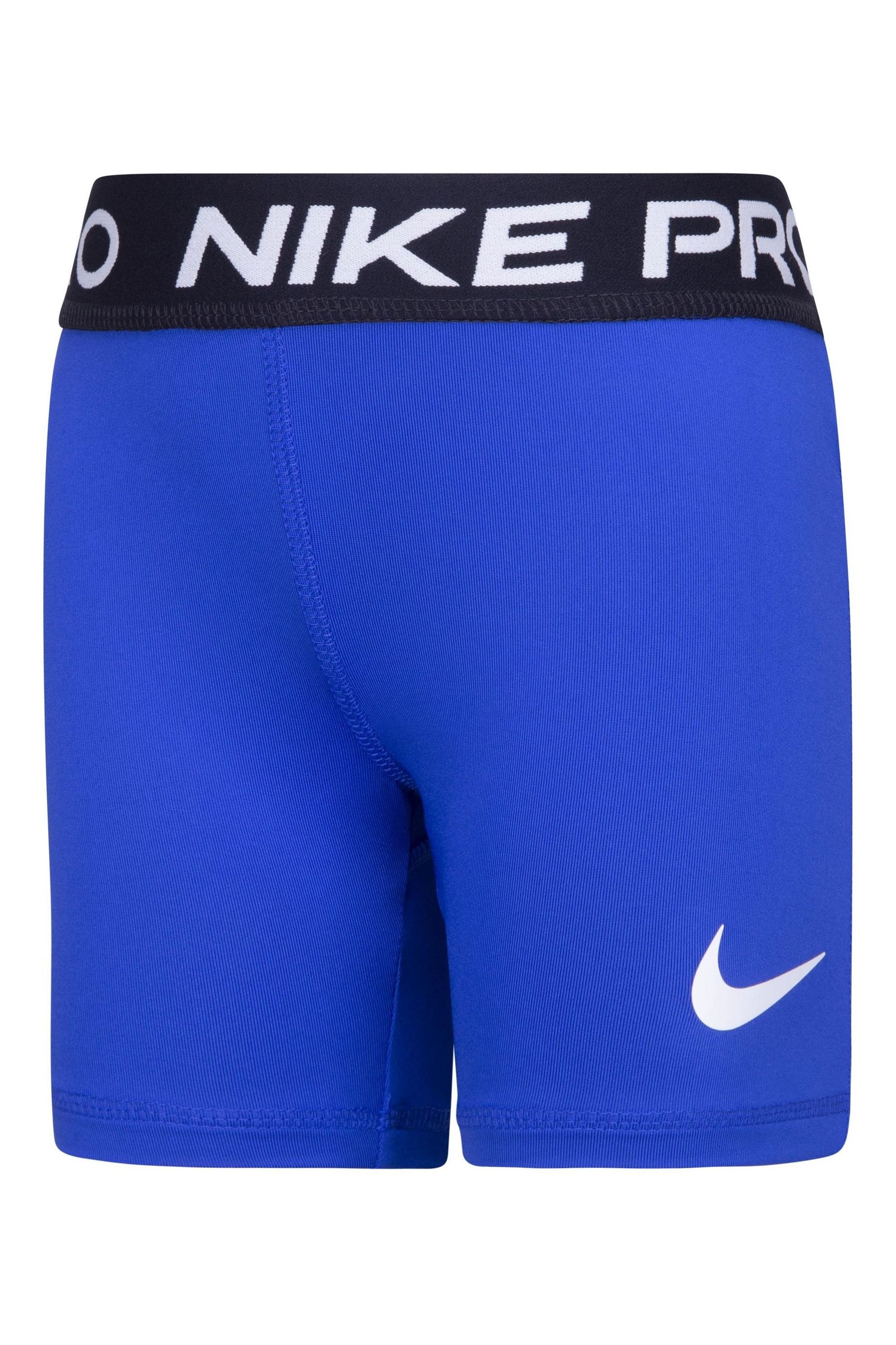 Buy Nike Blue Little Kids Pro Dri FIT Shorts from Next Austria