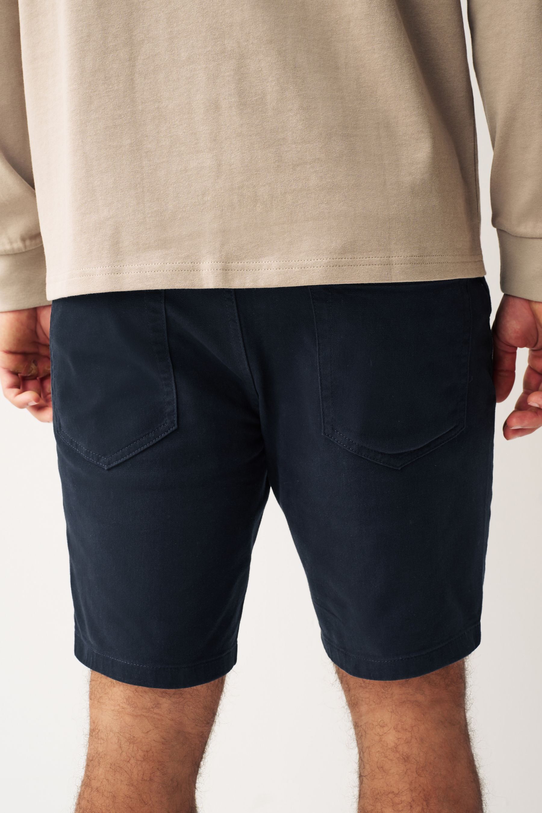 Next navy chino shorts hotsell