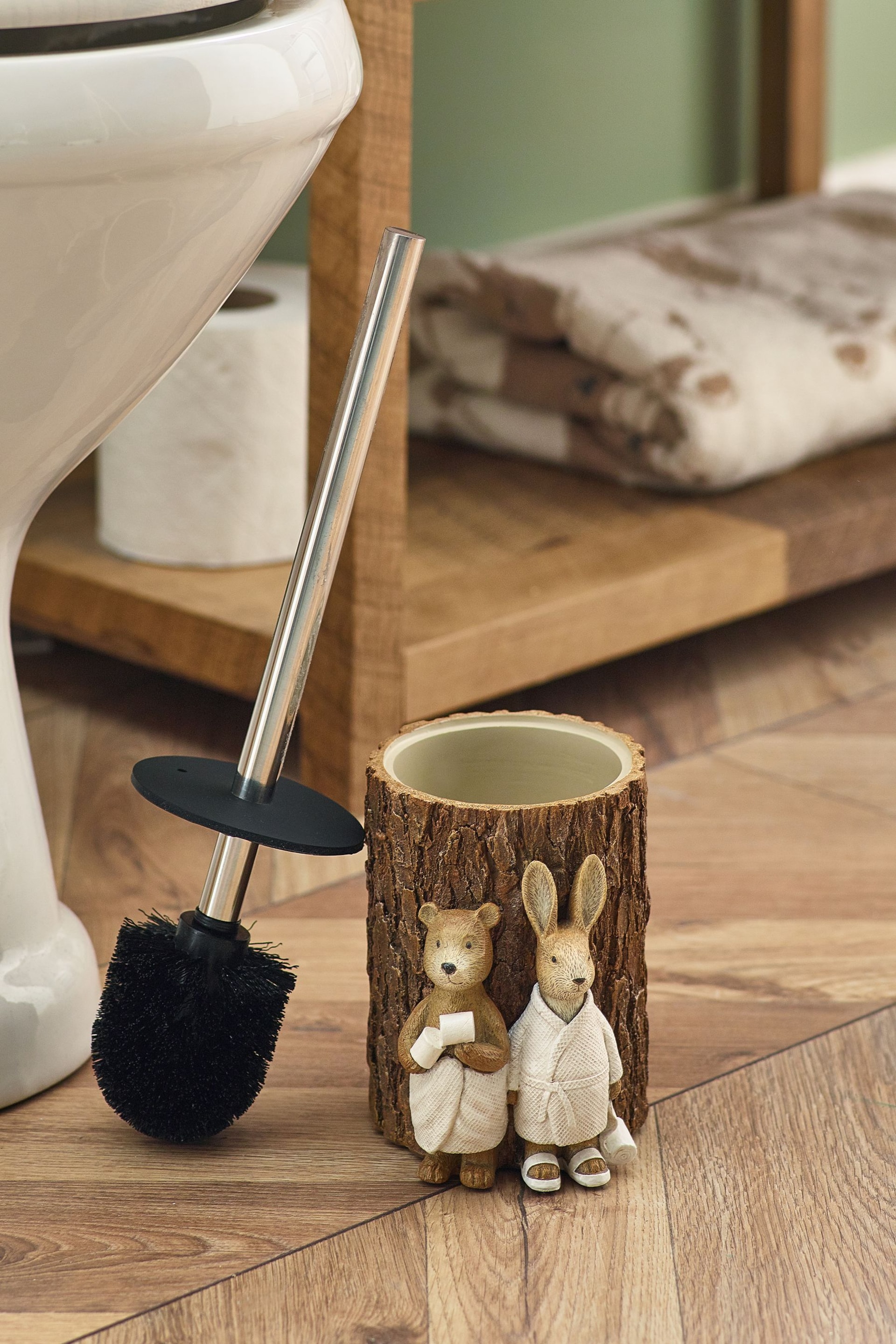 Natural Woodland Spa Toilet Brush - Image 2 of 4