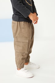Tan Brown Cargo Trousers (3mths-7yrs) - Image 5 of 6