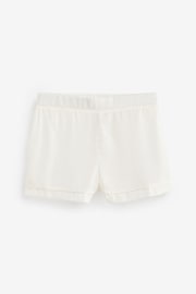 B by Ted Baker Ivory Bridal Satin Shorts Set - Image 8 of 8