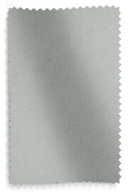 Soft Velvet Mid Grey Chrome Leg Hamilton Adjustable Height Kitchen Bar Stool - Image 7 of 8