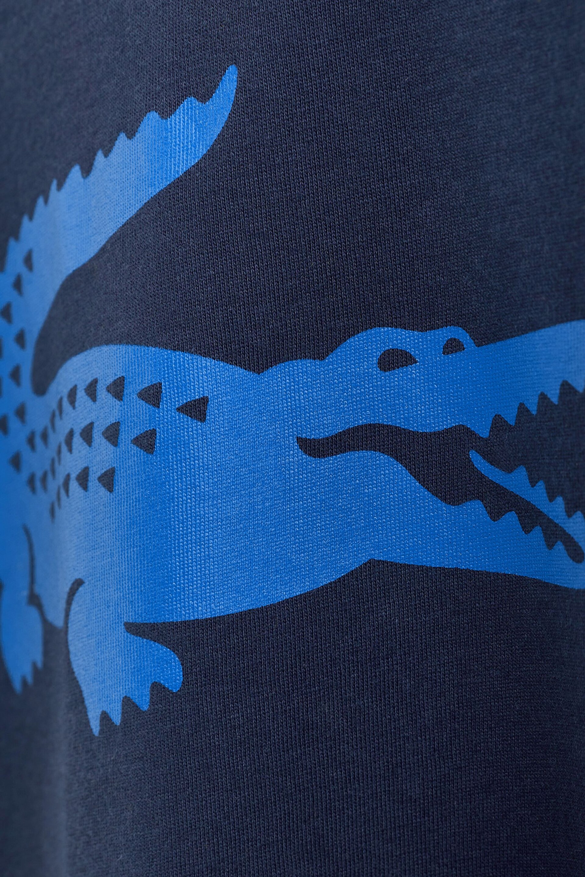 Lacoste Childrens Large Croc Graphic Logo T-Shirt - Image 3 of 3
