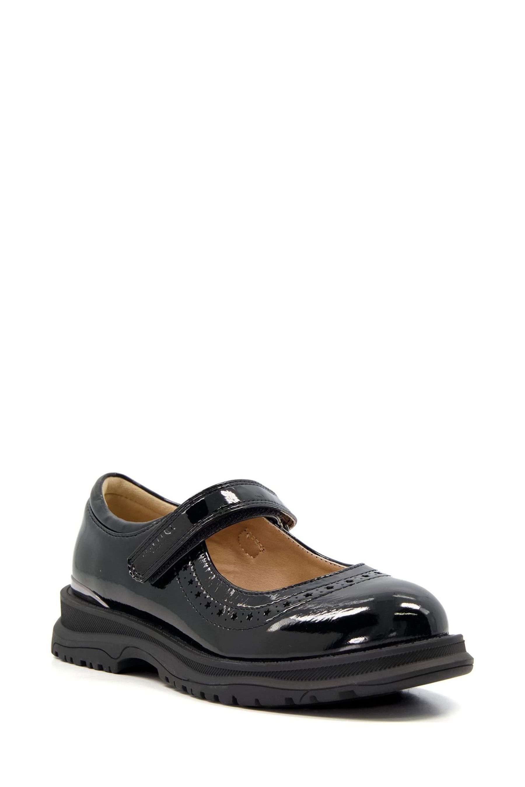 Buy Dune London Girls Patent Chunky Sole Mary Jane Brogue Black Shoes from Next Netherlands