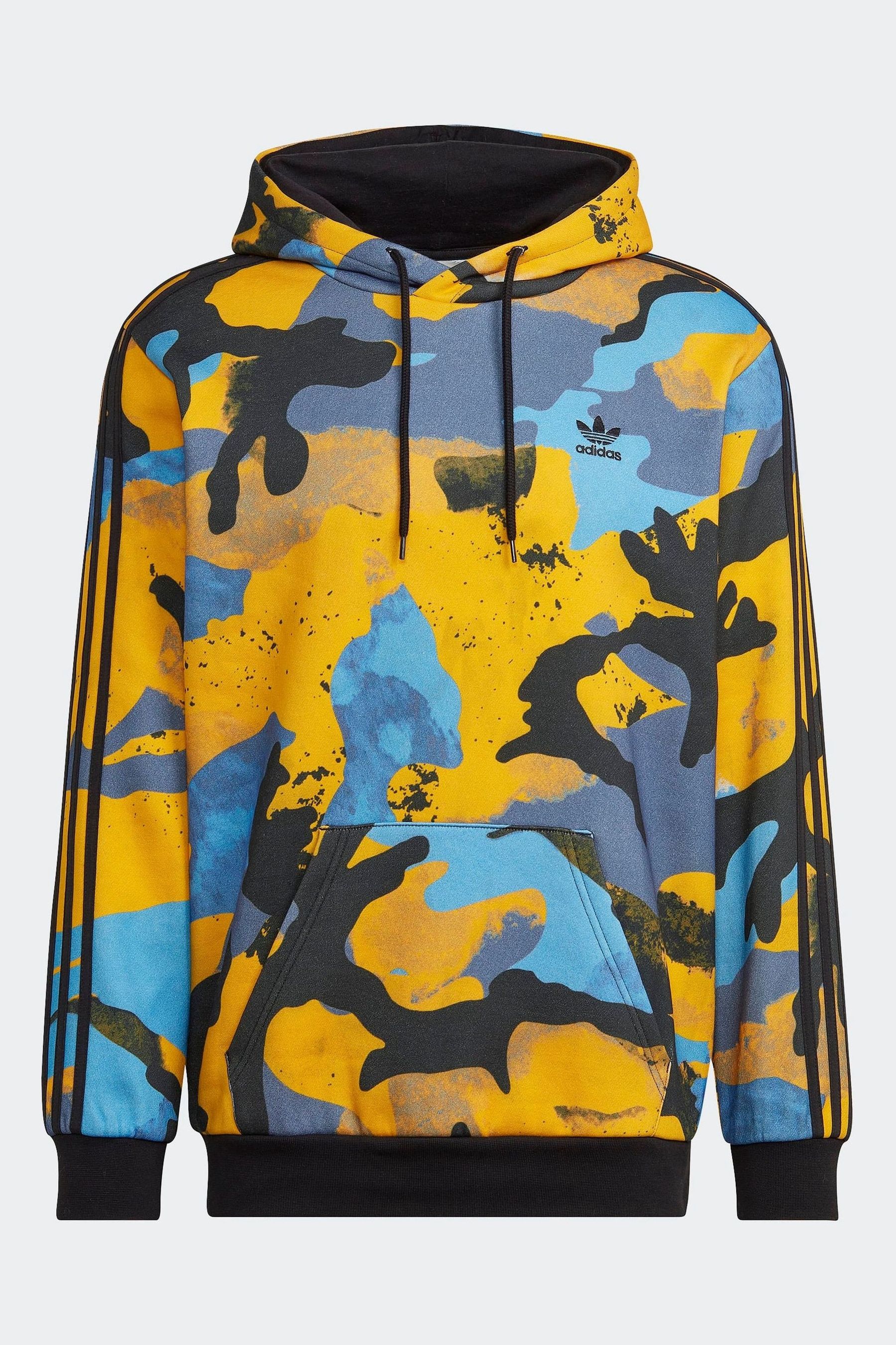 Adidas originals hoodie with sleeve print clearance