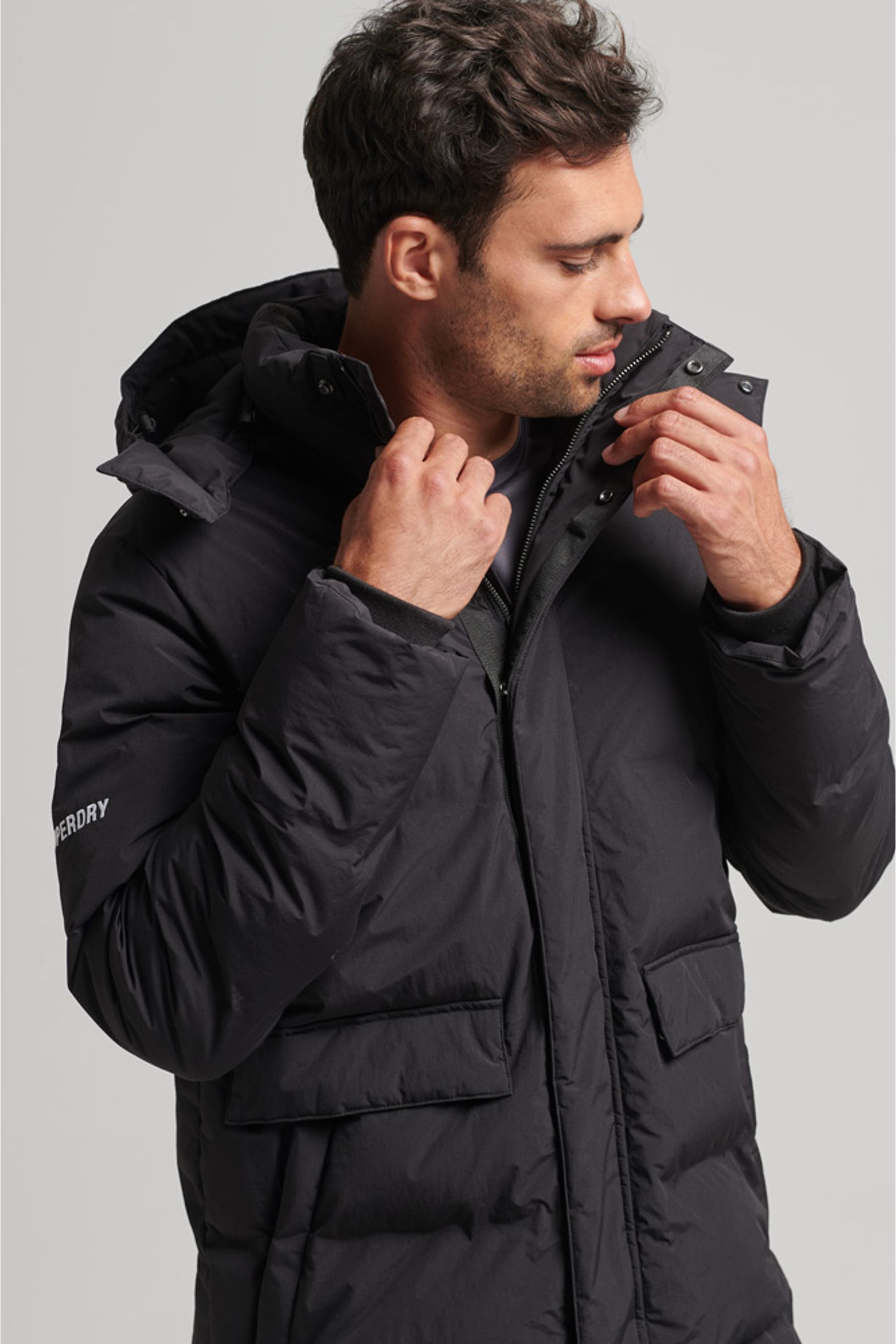 Superdry boxy parka top