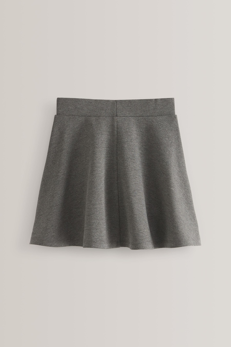 Grey Pull-On Skort with Jersey Stretch (3-17yrs) - Image 6 of 7