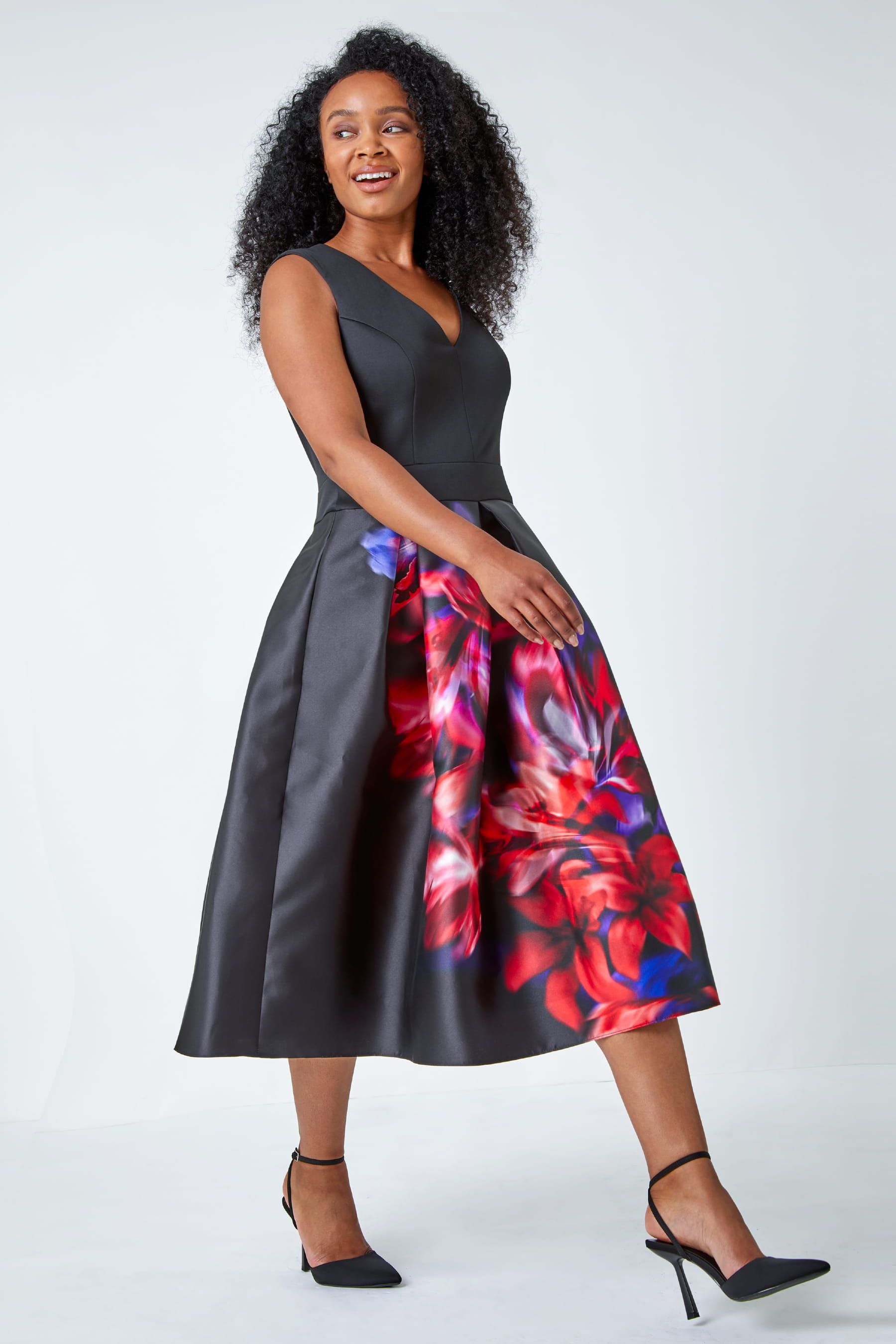 Roman skater dress sales