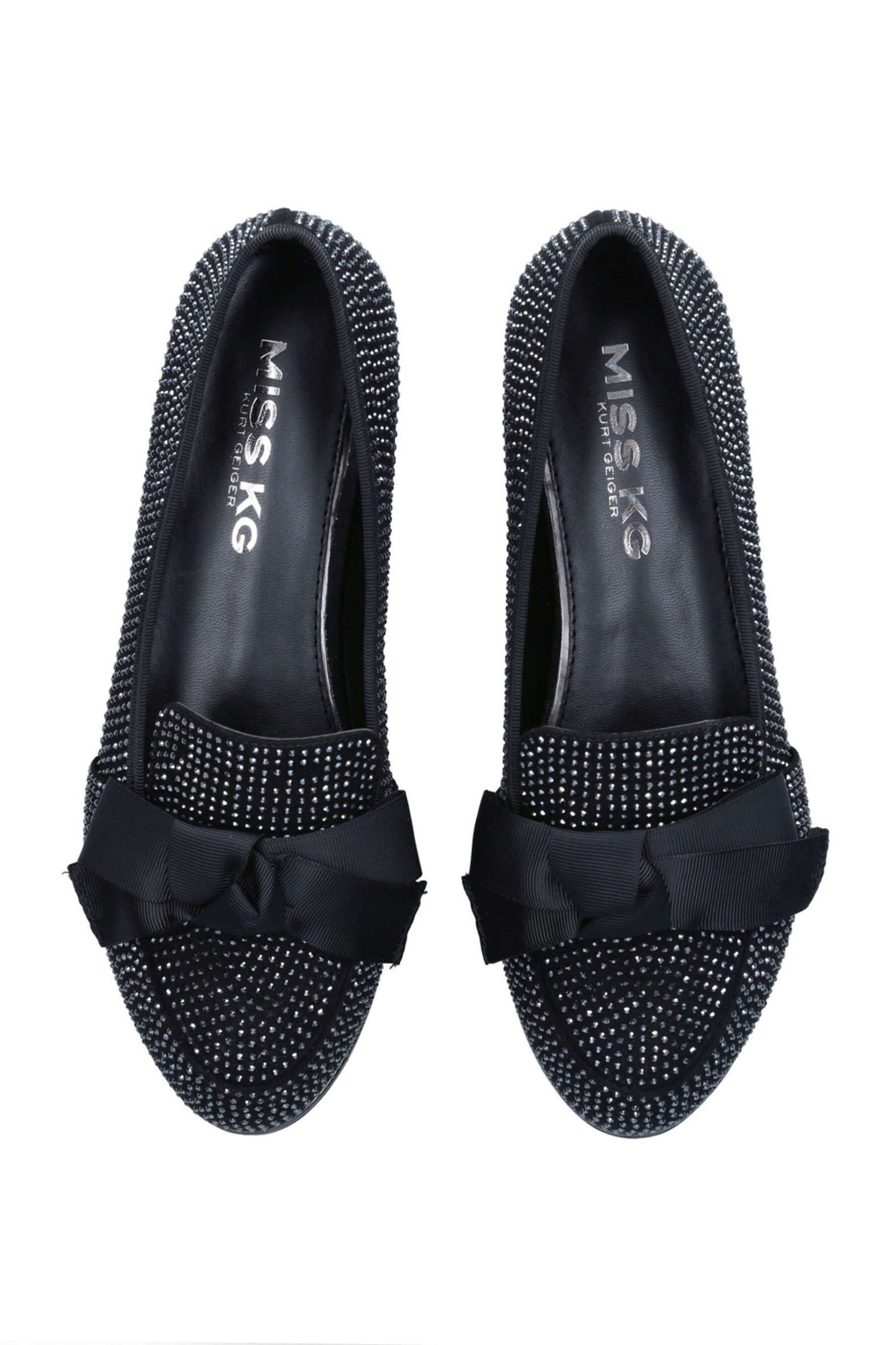 Buy Miss KG Nancy Black Bling Shoes from Next Luxembourg