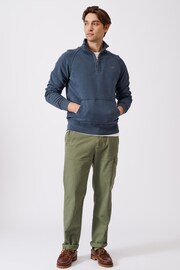 Aubin Provost Zip Neck Sweat Top - Image 5 of 7