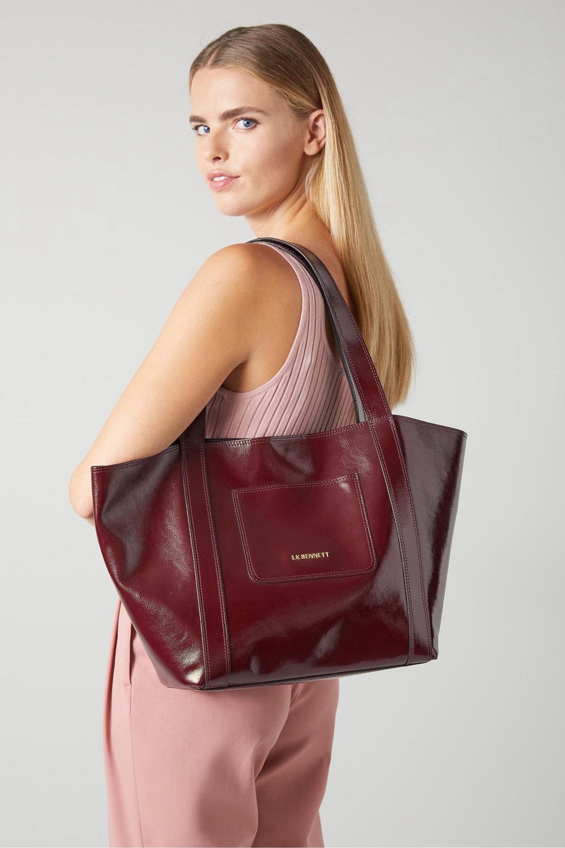 Lk bennett red bag shop