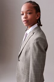 Neutral Check Suit Jacket (12mths-16yrs) - Image 3 of 7