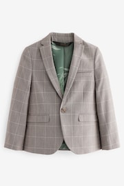 Neutral Check Suit Jacket (12mths-16yrs) - Image 4 of 7