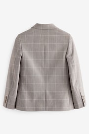 Neutral Check Suit Jacket (12mths-16yrs) - Image 5 of 7