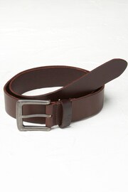 FatFace Brown Italian Leather Belt - Image 1 of 2