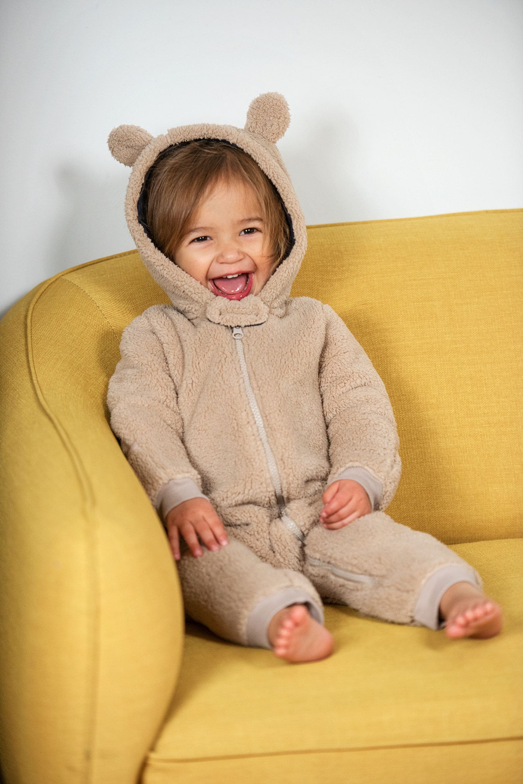 Buy Frugi 100 Cotton Snuggle Fleece Pramsuit All In One Next Ukraine