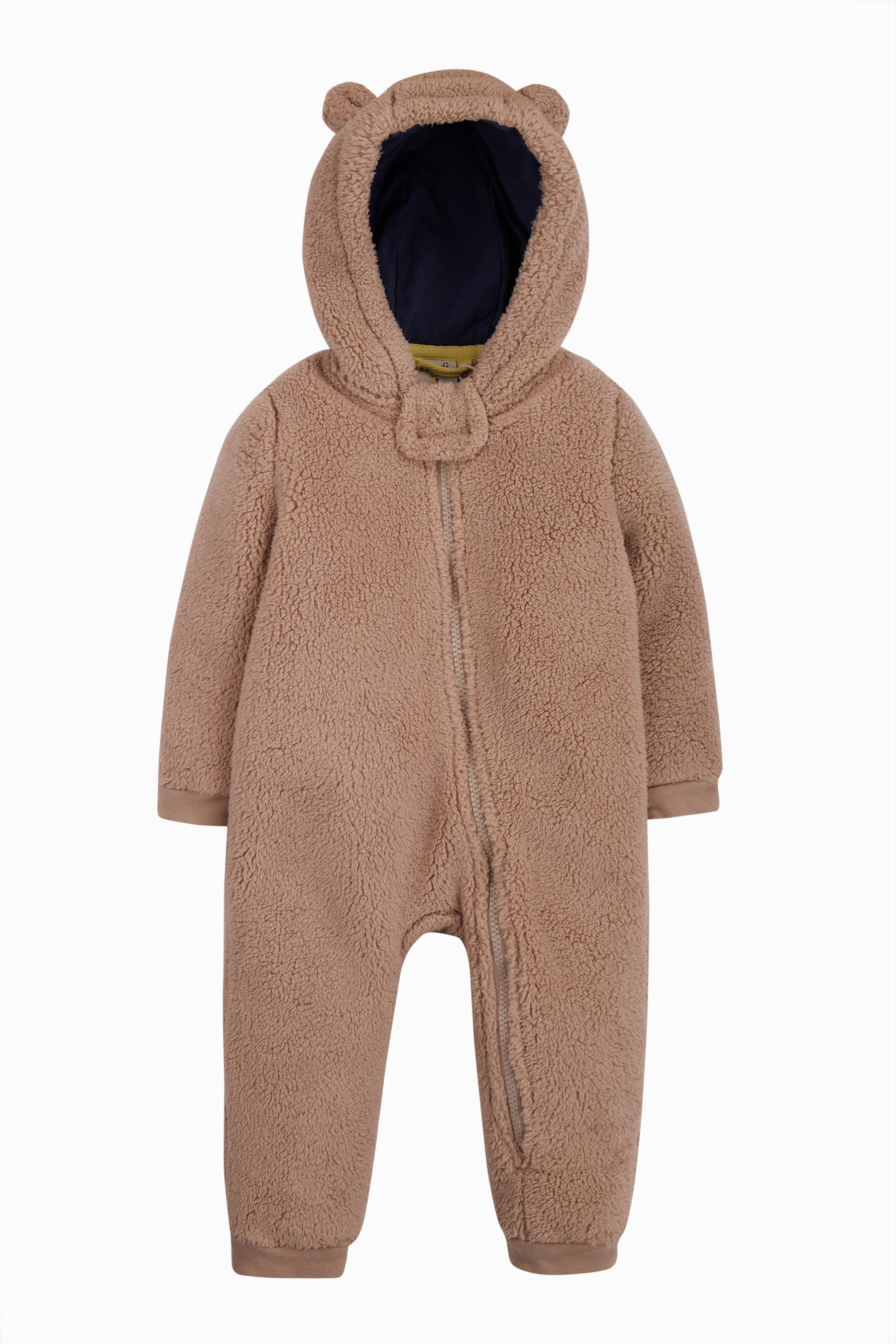 Buy Frugi 100 Cotton Snuggle Fleece Pramsuit All In One Next Ukraine