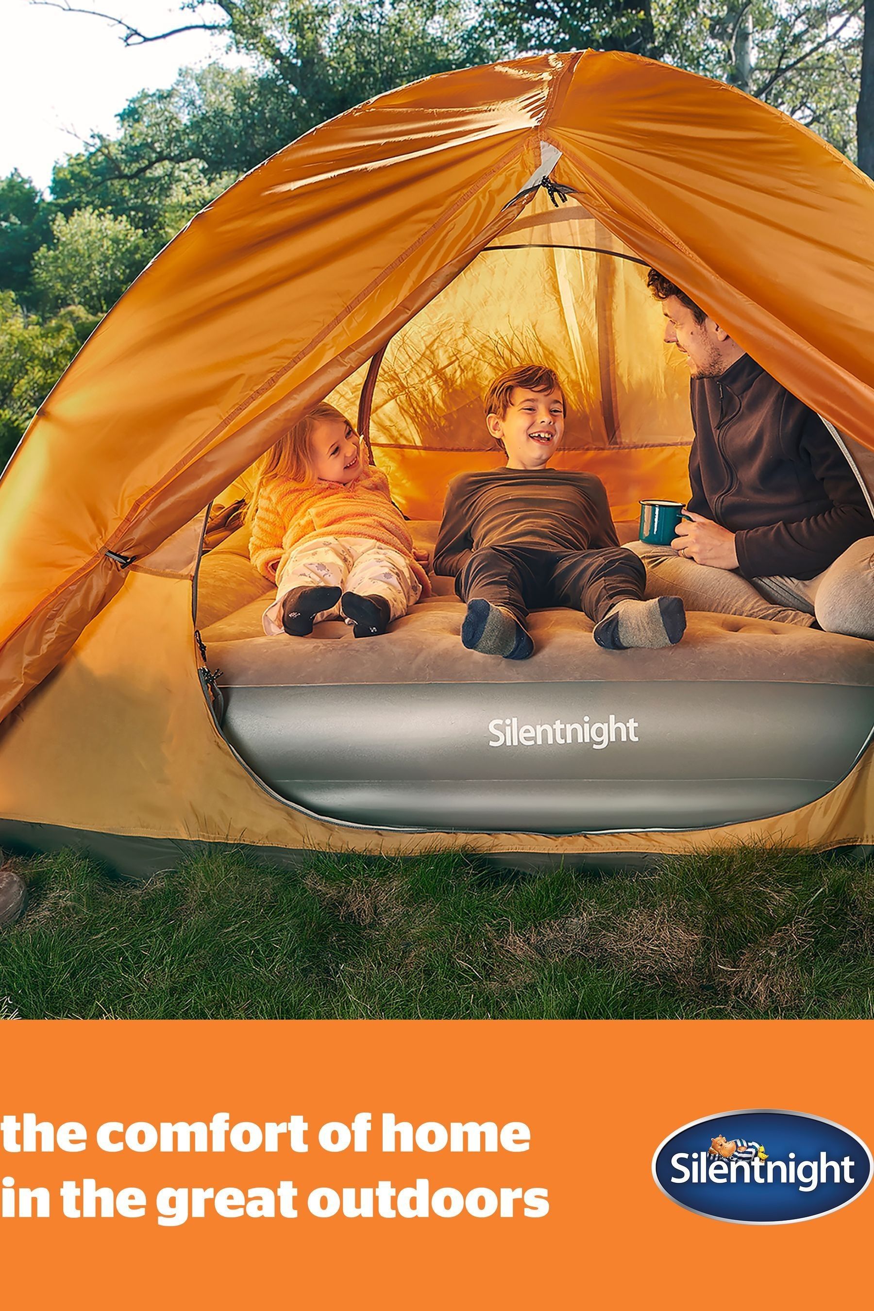 Buy Silentnight Grey Camping Collection Flock Electric Pump Airbed from the Next UK online shop