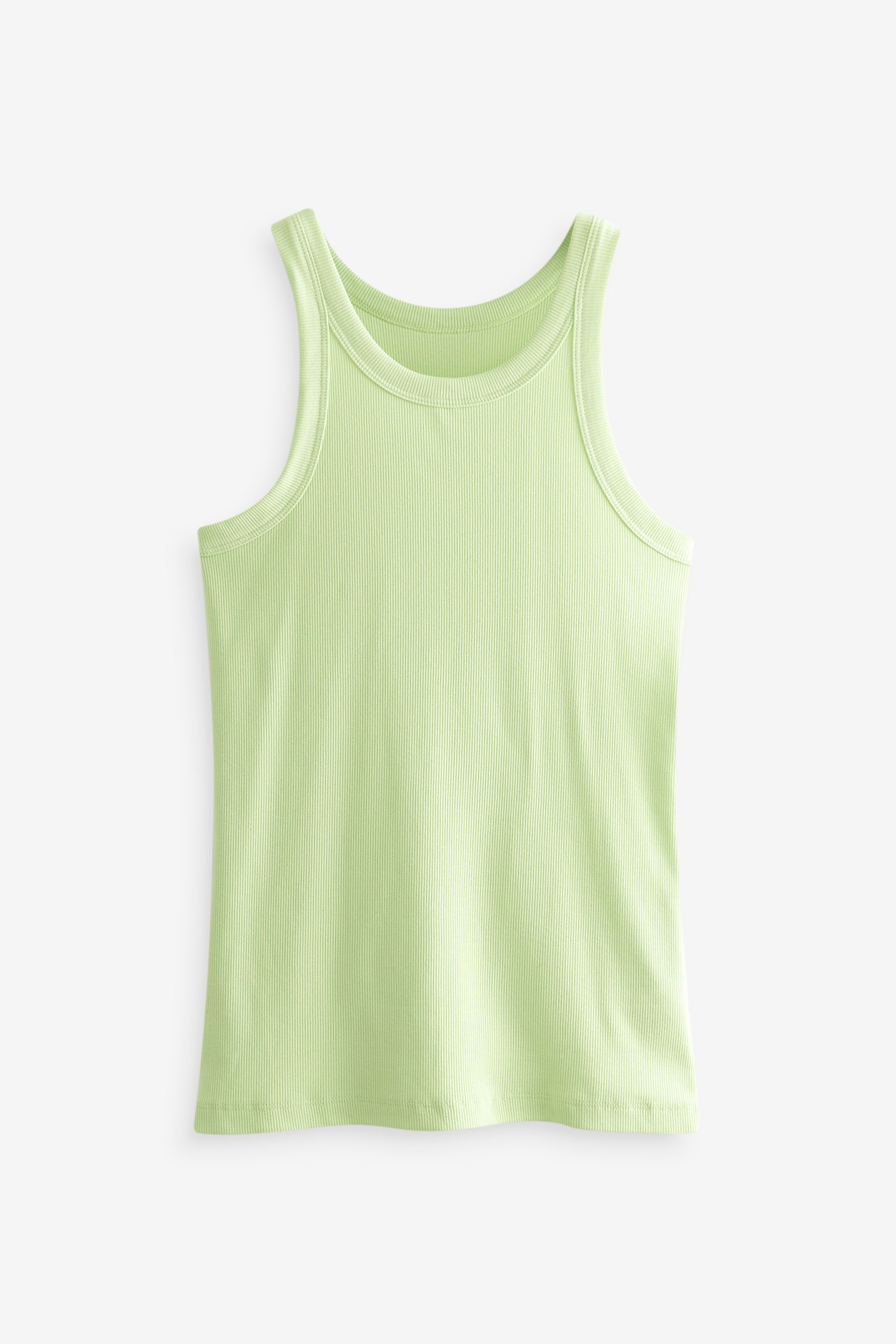 Lime green vest top online