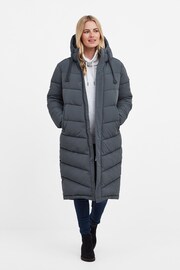 Tog 24 Blue Raleigh Thermal Padded Long Coat - Image 1 of 7