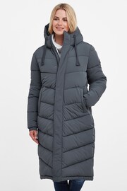 Tog 24 Blue Raleigh Thermal Padded Long Coat - Image 4 of 7