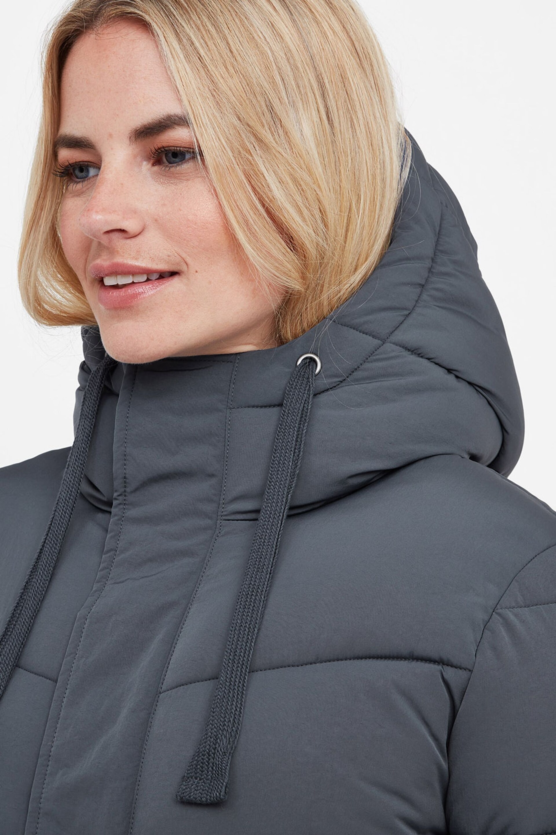 Tog 24 Blue Raleigh Thermal Padded Long Coat - Image 5 of 7