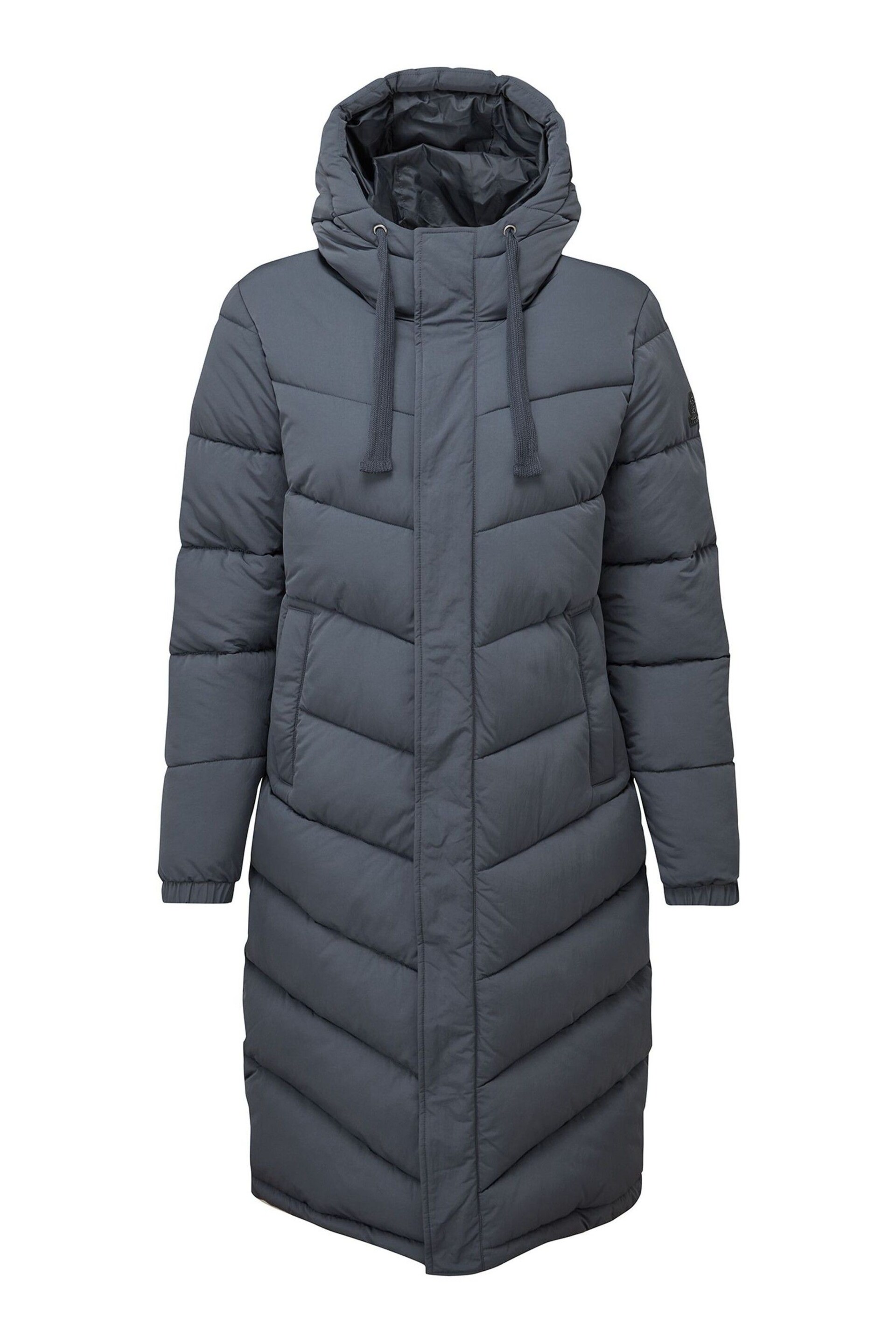 Tog 24 Blue Raleigh Thermal Padded Long Coat - Image 6 of 7