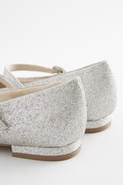 Ombre Gold/Silver Glitter Wide Fit (G) Mary Jane Occasion Shoes - Image 5 of 6