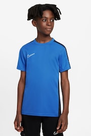 Nike Light Blue Dri-FIT Academy Training T-Shirt - Image 1 of 7