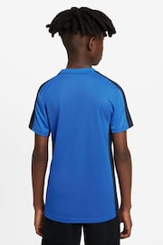 Nike Light Blue Dri-FIT Academy Training T-Shirt - Image 2 of 7