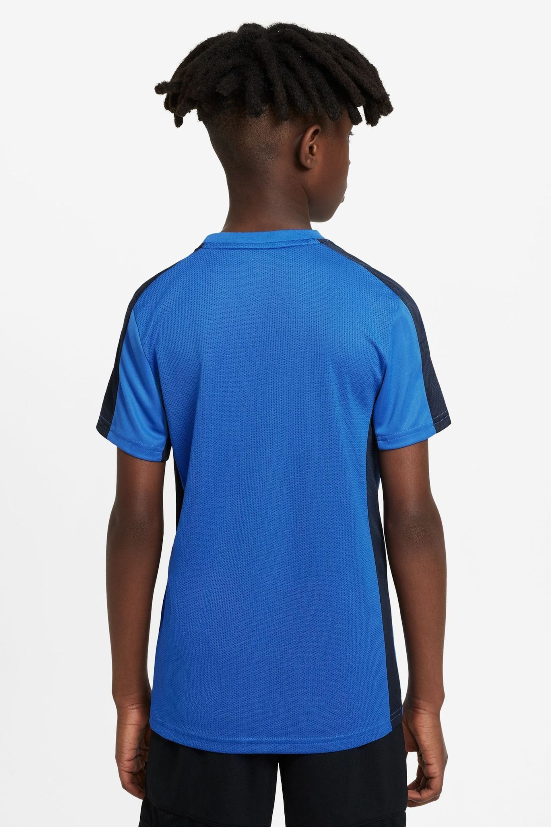 Nike Light Blue Dri-FIT Academy Training T-Shirt - Image 2 of 7