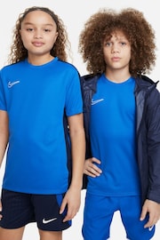 Nike Light Blue Dri-FIT Academy Training T-Shirt - Image 5 of 7
