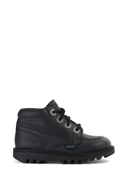 Kickers Infant Kick Hi Vegan Black Boots - Image 1 of 2