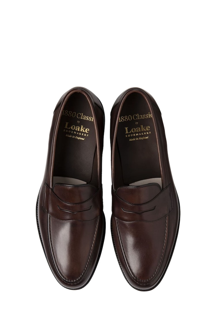 Loake Hornbeam Calf Saddle Brown Loafers - Image 3 of 3