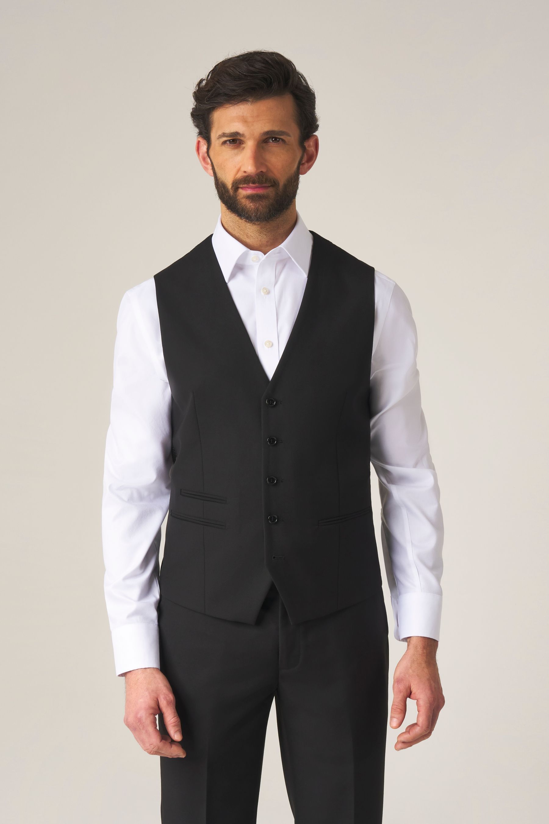 Next black waistcoat on sale