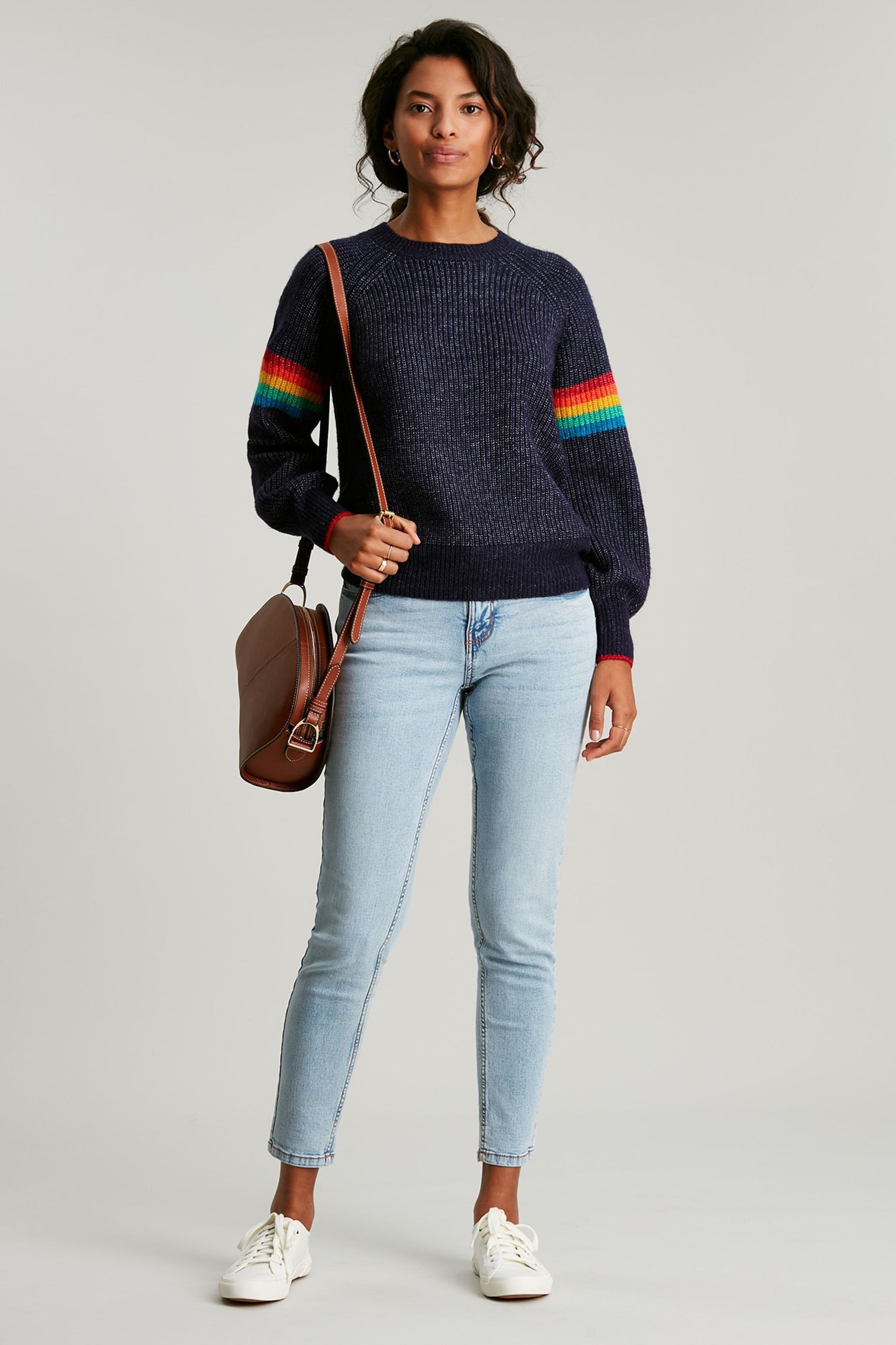 Joules rainbow jumper new arrivals