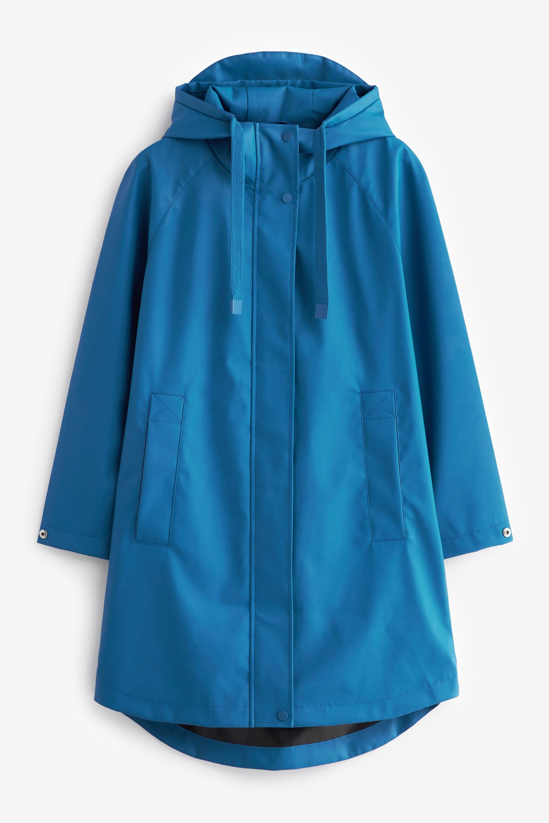 Buy Cobalt Blue Rubber Showerproof Rain Jacket from Next Luxembourg
