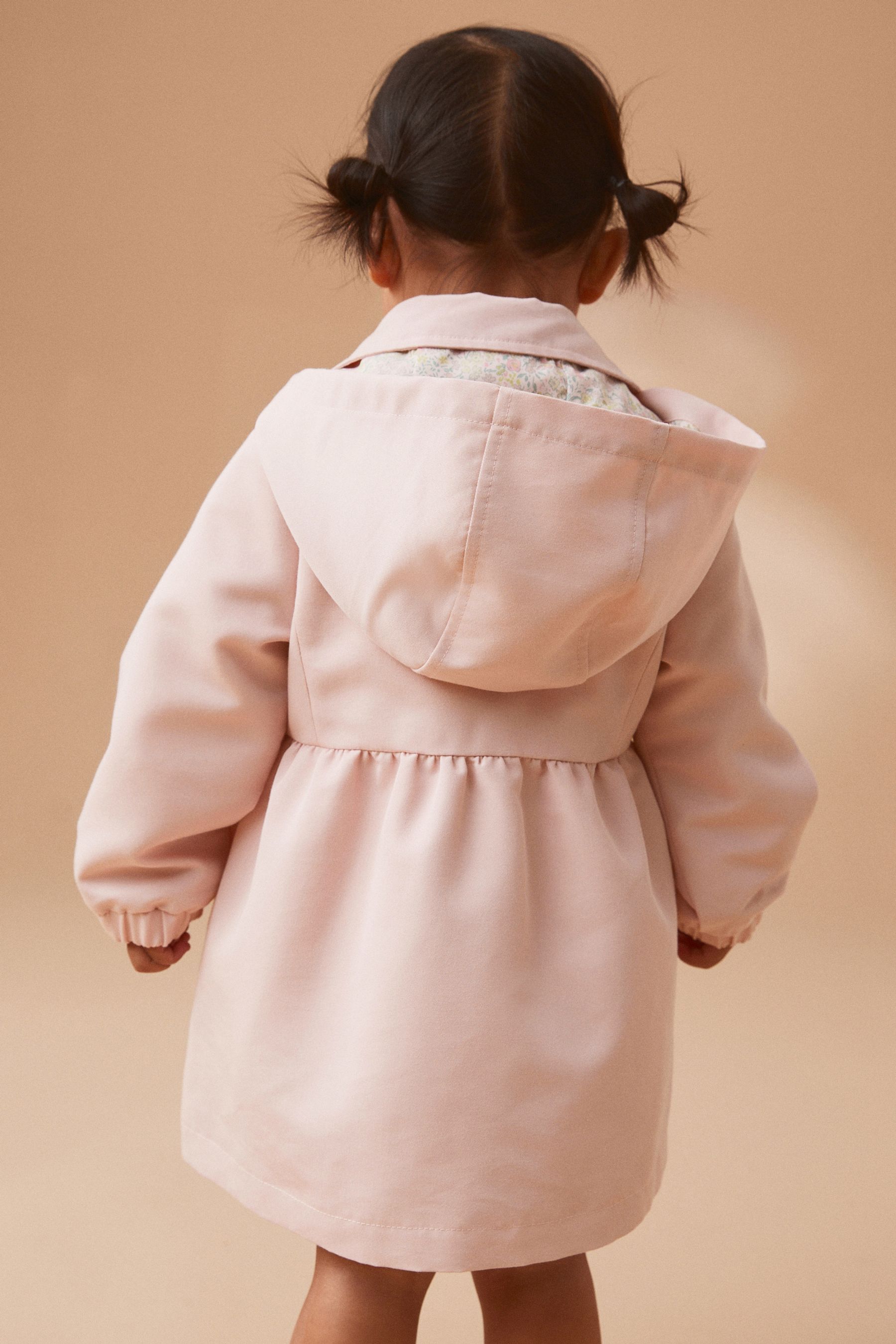 Next pink revere coat new arrivals