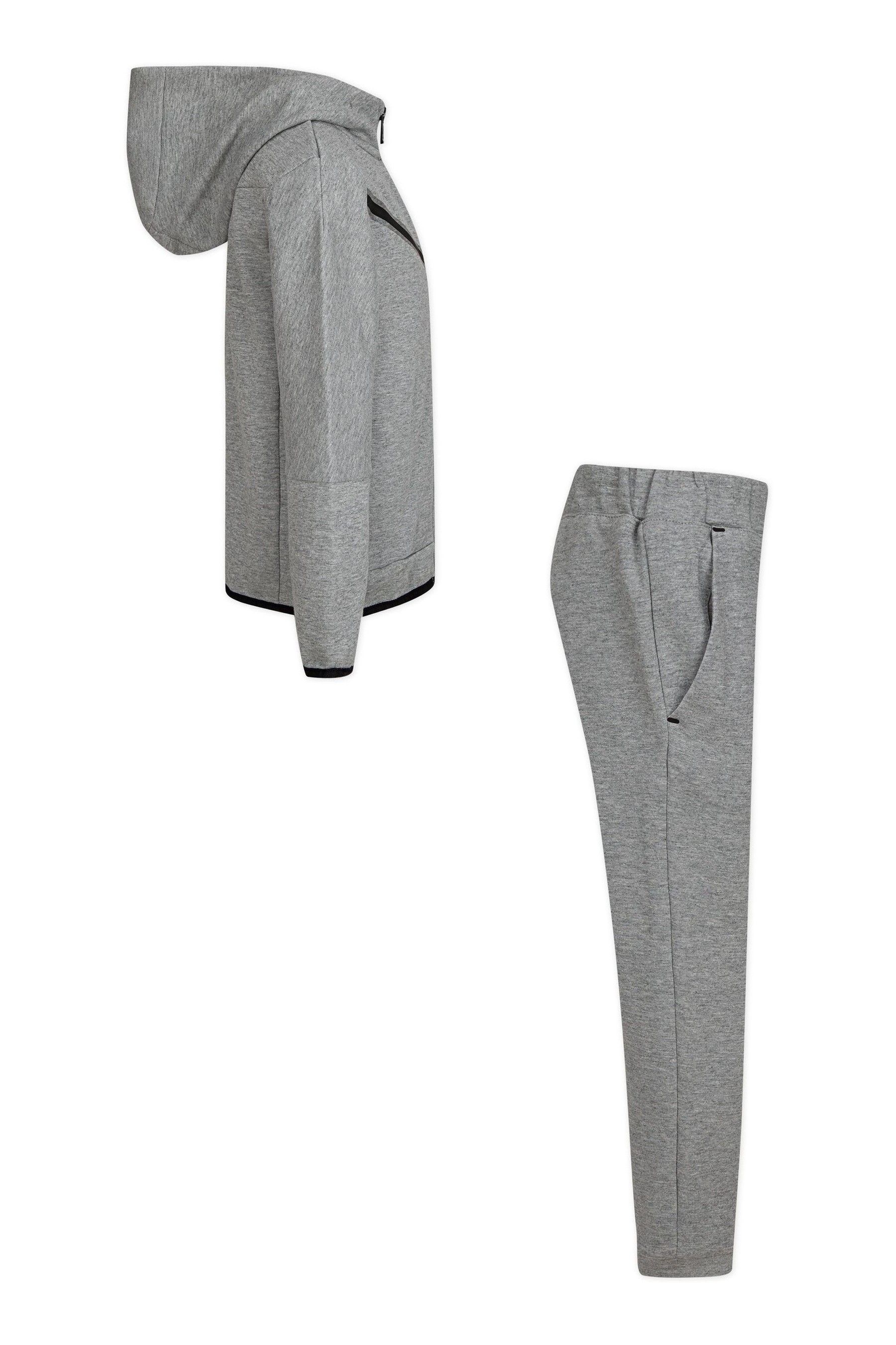Nike grey tracksuit kids new arrivals