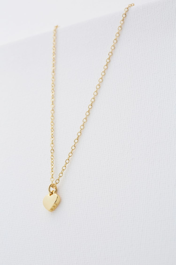 Ted Baker Gold Tone HARA: Tiny Heart Pendant Necklace - Image 1 of 6