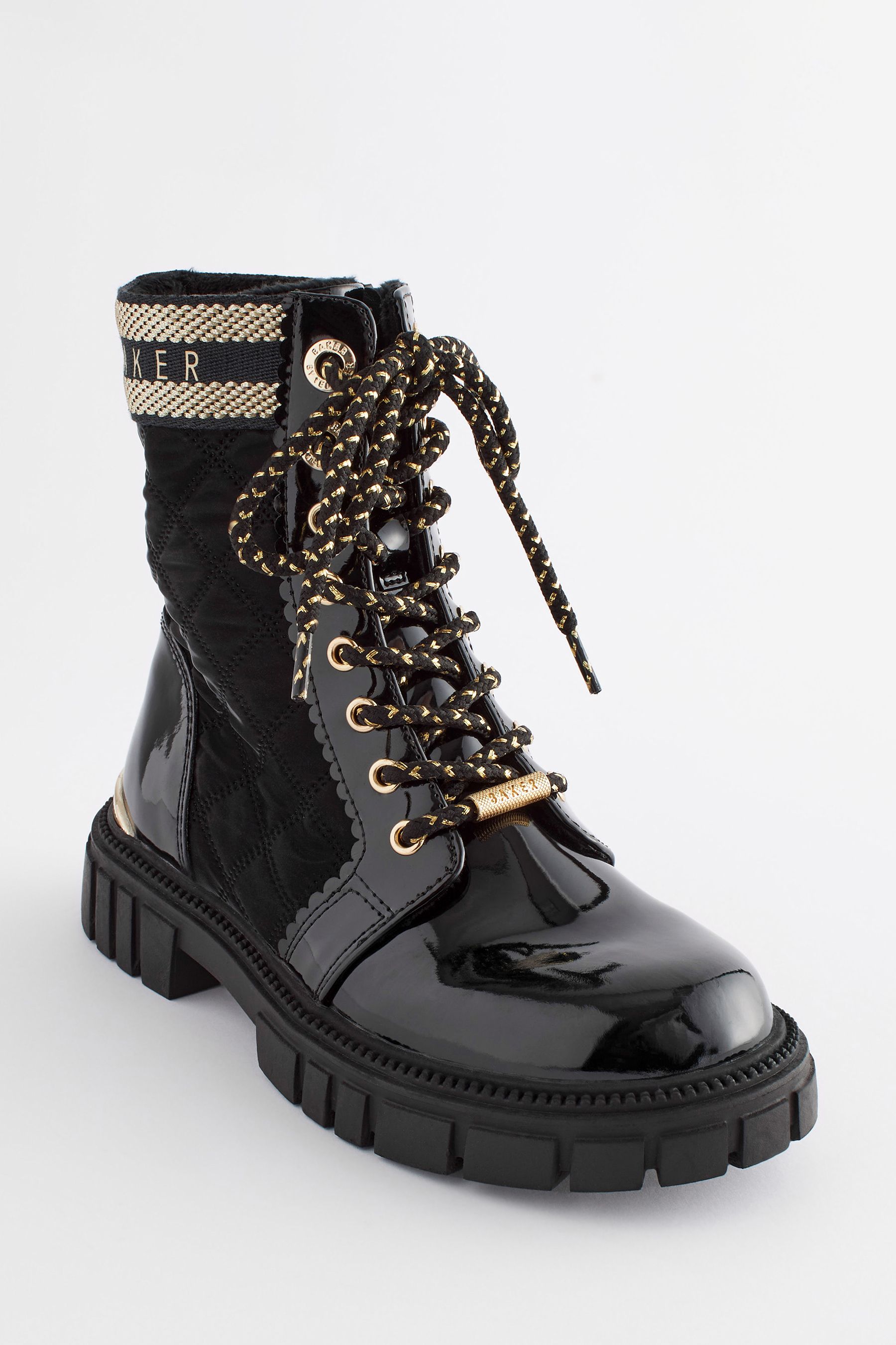 Girls quilted boots clearance